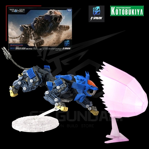 T-Spark 1/100 RMZ-013 Shield Liger Bang Special (Lion Type) - Zoids Realize Model