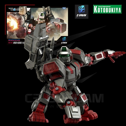 T-Spark 1/100 RMZ-009 Iron Kong In Guylos Colors - Zoids Realize Model