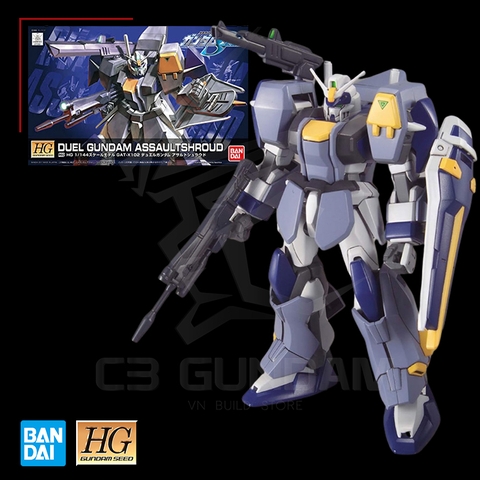 HGSEED 1/144 R02 Duel Gundam Assault Shroud
