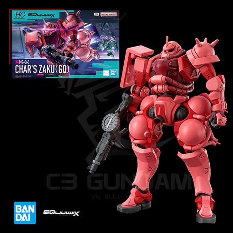 HGGQ 011 1/144 MS-06S Char's Zaku (GQ)