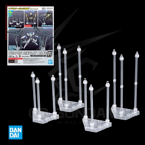 ĐẾ Action Base Weapon Display 01 BANDAI 30MM-HG-RG GIÁ ĐỠ MÔ HÌNH GUNDAM