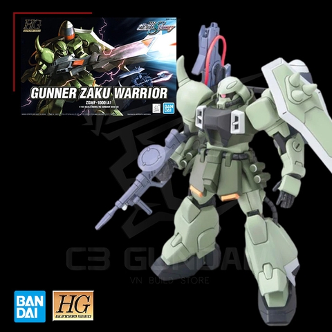HGSEED 023 1/144 ZGMF-1000/A1 Gunner Zaku Warrior