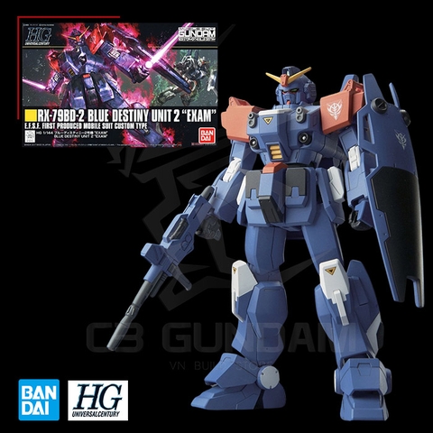 HGUC 208 1/144 RX-79BD-2 BLUE DESTINY UNIT 2 EXAM
