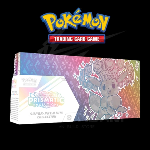 Thẻ Bài Pokemon TCG Scarlet & Violet Prismatic Evolutions Super-Premium Collection UPC - Hàng Chính Hãng Mỹ - Nintendo