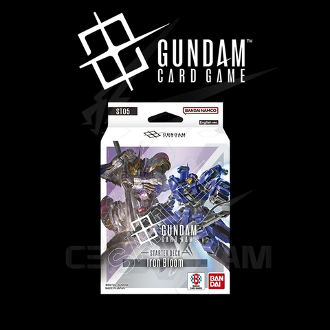 Thẻ Bài Gundam Card Game: [ST05] Starter Deck 05: Iron Bloom [ENG]