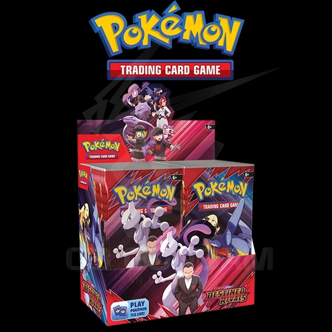 Thẻ Bài Pokemon TCG Scarlet & Violet SV10 Destined Rivals Booster Box (36 Packs) - Hàng Chính Hãng Mỹ - Nintendo