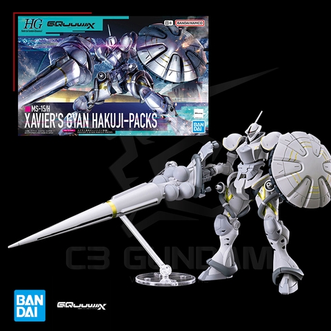 HGGQ 007 1/144 MS-15/H Xavier's Gyan Hakuji-Packs