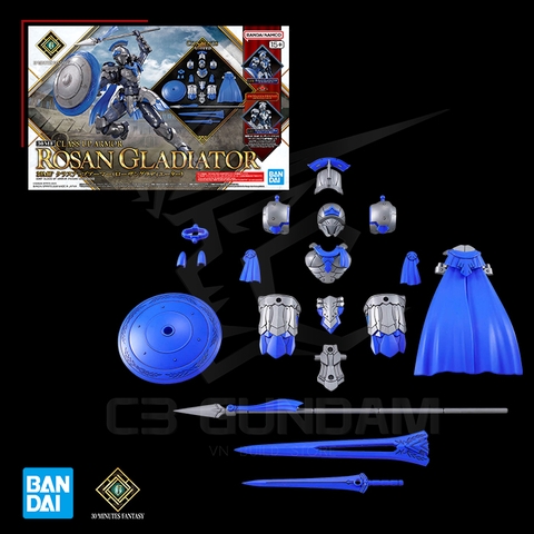 30MF 1/144 Class Up Armor Rosan Gladiator