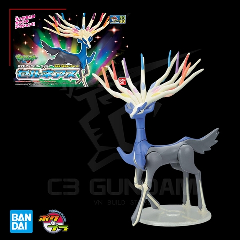 POKEMON PLASTIC MODEL COLLECTION 033 Xerneas POKEMON PLAMO
