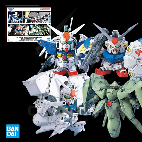 SD BB SENSHI Mobile Suit Gundam 0083 Stardust Memory Set