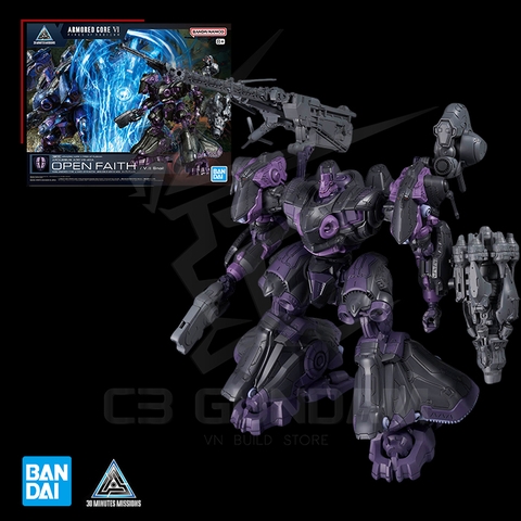 30MM ARMORED CORE Ⅵ FIRES OF RUBICON Arquebus ADD VE-40A Open Faith