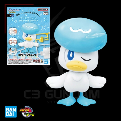 POKEMON PLASTIC MODEL COLLECTION QUICK! 19 Quaxly POKEMON PLAMO