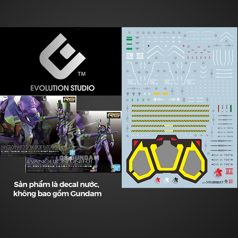 DECAL NƯỚC EVO RG EVANGELION EVA UNIT-01 DX SET