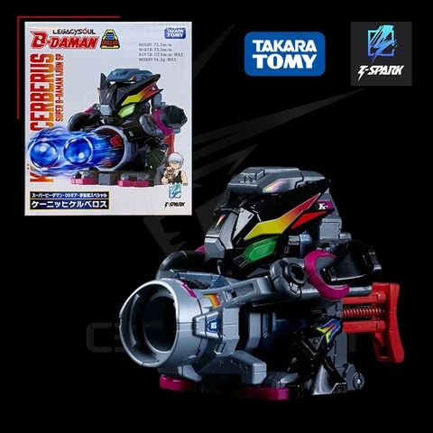 LEGACY SOUL SUPER B-DAMAN KONIG Cerberus - Robot Bắn Bi Sói Ba Đầu