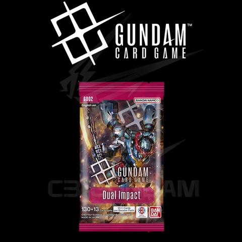 Thẻ Bài Gundam Card Game: [GD02] Dual Impact Booster Pack [ENG]