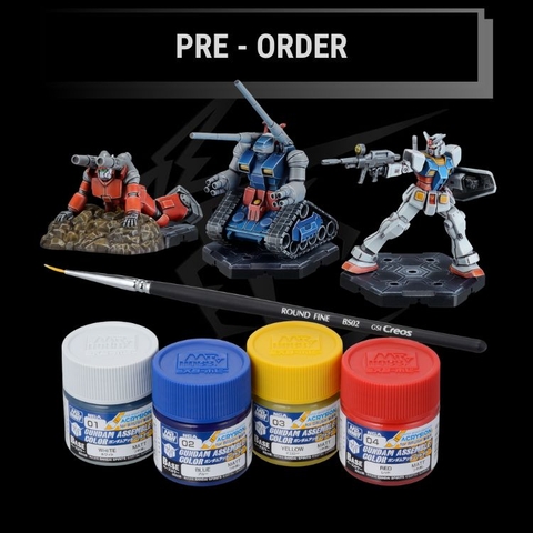 GUNDAM ASSEMBLE Paint Pack 01 [PA01] English
