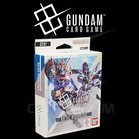 Thẻ Bài Gundam Card Game: [ST01] Starter Deck 01: Heroic Beginnings [ENG]