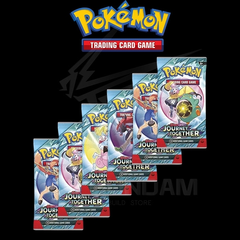 Thẻ Bài Pokemon TCG Journey Together Booster Bundle (6 Packs) - Hàng Chính Hãng Mỹ - Nintendo