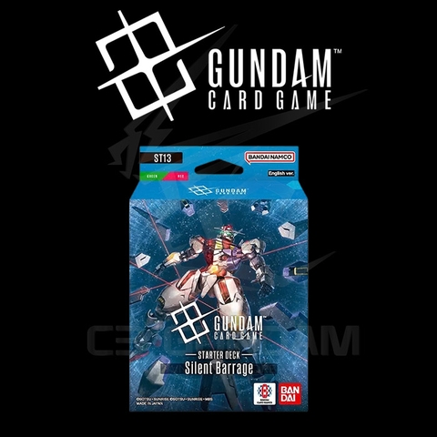 Thẻ Bài Gundam Card Game: [ST13] Starter Deck 13: Silent Barrage [ENG]