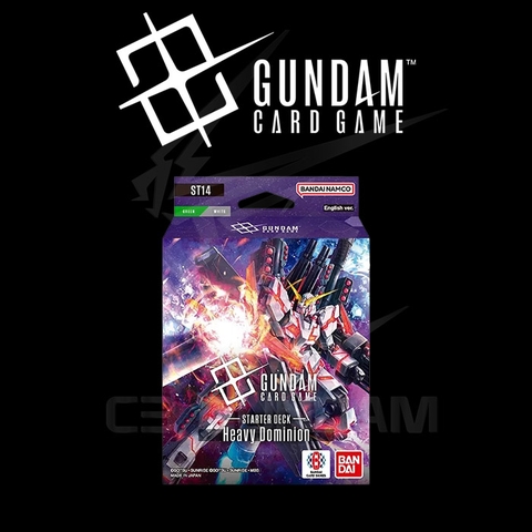Thẻ Bài Gundam Card Game: [ST14] Starter Deck 14: Heavy Dominion [ENG]