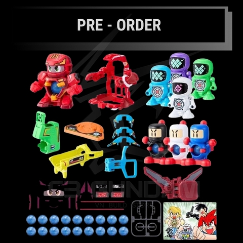 LEGACY SOUL SUPER B-DAMAN Fukubako 27 - Set Robot Bắn Bi (Đại Phúc)