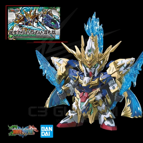 SD TAM QUỐC SANGOKU SOKETSUDEN ZHAO YUN 00 GUNDAM & BILONGQU - TRIỆU VÂN