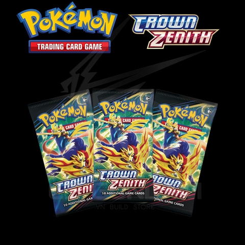 Thẻ Bài Pokemon TCG Crown Zenith Booster Pack - Hàng Chính Hãng Mỹ - Nintendo