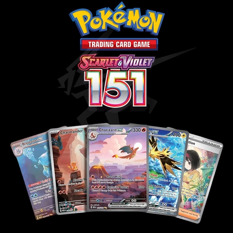Thẻ Bài Pokemon TCG Scarlet & Violet 151 Booster Bundle (6 Packs) - Hàng Chính Hãng Mỹ - Nintendo