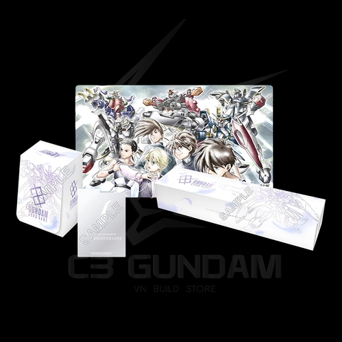 Phụ Kiện Thẻ Bài Gundam Card Game Premium Accessory Set -Mobile Suit Gundam Wing 30th Anniversary - [PB01]