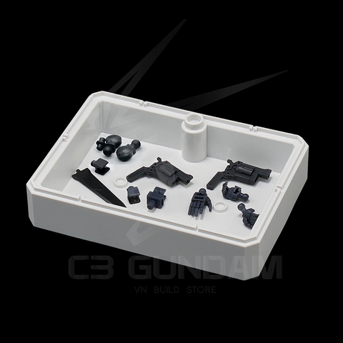 ĐẾ ACTION BASE 07 & Option Box [White] BANDAI FOR RG-HG-SD GIÁ ĐỠ MÔ HÌNH