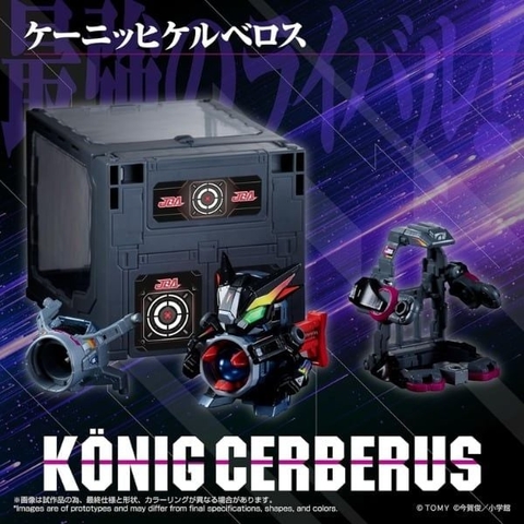 LEGACYSOUL SUPER B-DAMAN KONIG Cerberus & Case Set - Robot Bắn Bi Sói Ba Đầu