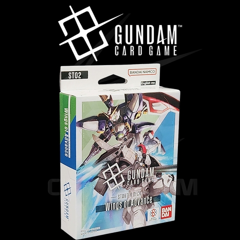 Thẻ Bài Gundam Card Game: [ST02] Starter Deck 02: Wings of Advance [ENG]