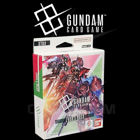 Thẻ Bài Gundam Card Game: [ST03] Starter Deck 03: Zeon's Rush [ENG]