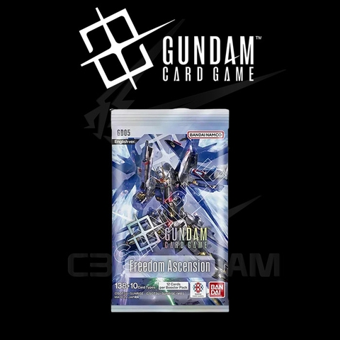 Thẻ Bài Gundam Card Game: [GD05] Freedom Ascension Booster Box - Booster Pack [ENG]