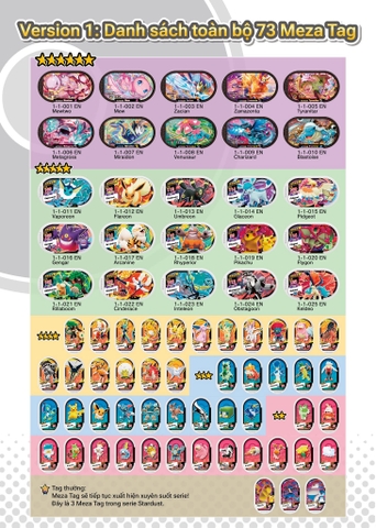 Pokémon Meza Tag StarDust Version 1