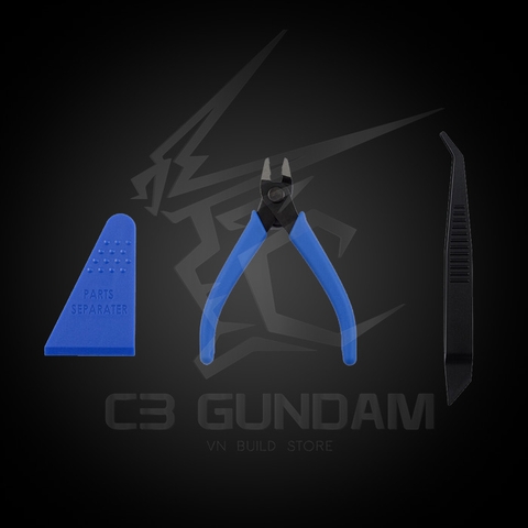 BANDAI SPIRITS ENTRY TOOL SET BASIC - BỘ DỤNG CỤ LẮP RÁP CƠ BẢN CHO NGƯỜI MỚI KỀM - NHÍP - TÁCH PART