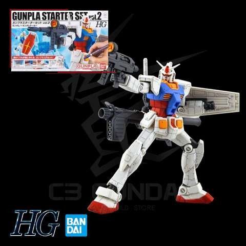 HG 1/144 GUNPLA STARTER SET VOL 2 RX-78-2