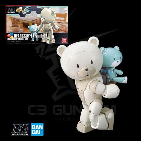 HGBF 1/144 BEARGGUY FAMILY