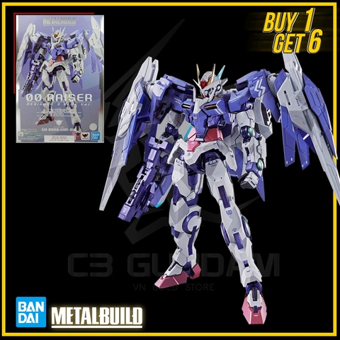 METAL BUILD BANDAI 00 RAISER DESIGNER BLUE VER - TAMASHII NATION 2019
