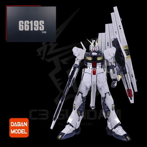 MG 1/100 DABAN 6619S RX-93 NU GUNDAM TITANIUM FINISH