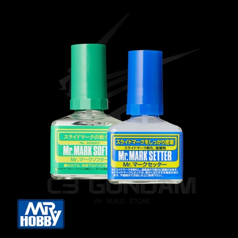 DUNG DỊCH DÁN VÀ LÀM MỀM DECAL MR HOBBY MR MARK SETTER MR MARK SOFTER