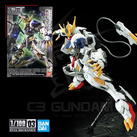 1/100 GUNDAM BARBATOS LUPUS REX Iron Blood Orphans
