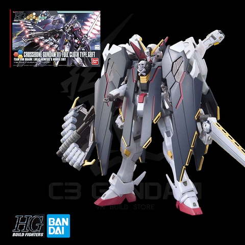 HGBF 035 1/144 CROSSBONE GUNDAM X1 FULL CLOTH TYPE GBFT