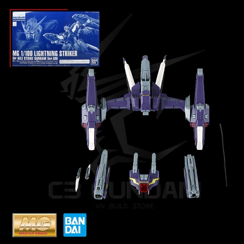 MG 1/100 LIGHTNING STRIKER PACK FOR AILE STRIKE GUNDAM VER RM [P-BANDAI]