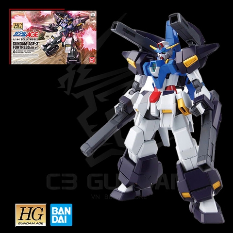 HGAGE 1/144 GUNDAM AGE-3 FORTRESS