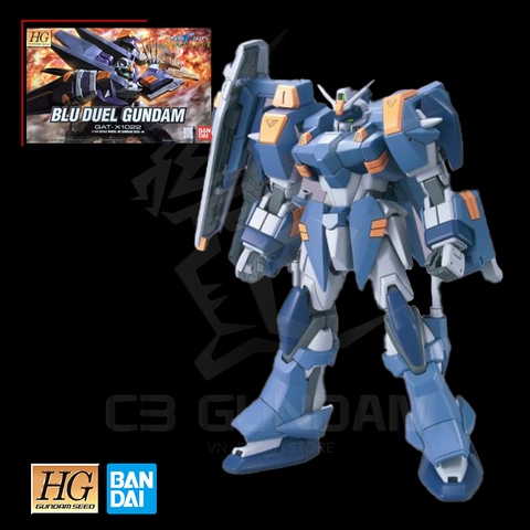 HGSEED 1/144 GAT-X1022 BLU DUEL GUNDAM