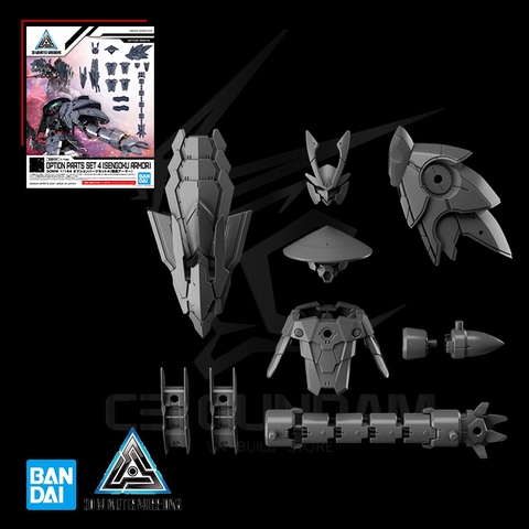 HGBC 30MM 1/144 W-10 OPTION PARTS SET 4 (SENGOKU ARMOR) CUSTOM PART