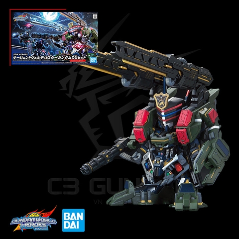 SD WORLD HEROES 12 SERGEANT VERDE BUSTER GUNDAM DX SET SDWH