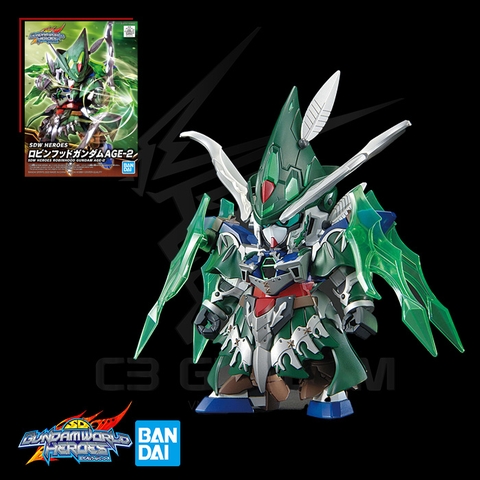 SD WORLD HEROES 20 ROBIN HOOD GUNDAM AGE-2 SDWH