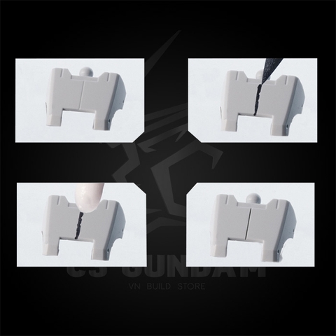 BÚT SƠN - VẼ - KẺ LINE MÔ HÌNH GUNDAM CAO CẤP GUNDAM MARKER DSPIAE TOOL METALLIC CHROME BASIC COLOR